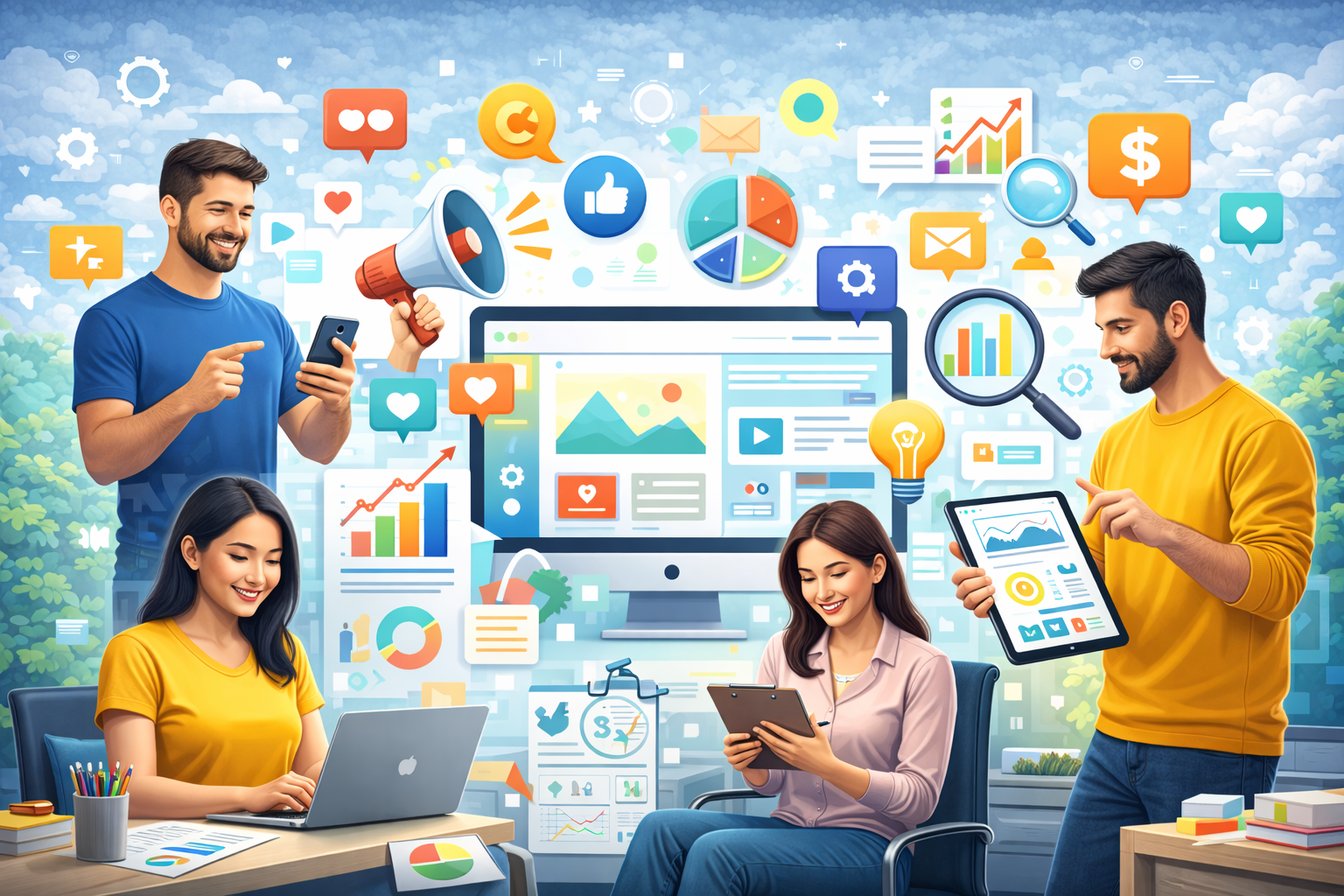 Digital Marketing Solutions SEO Social Media